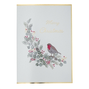 Leonora merry christmas card and envelope 6 stk. fra GreenGate - Tinashjem